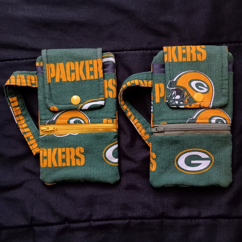 NFL Green Bay Packers Football Team Wrist Wallet